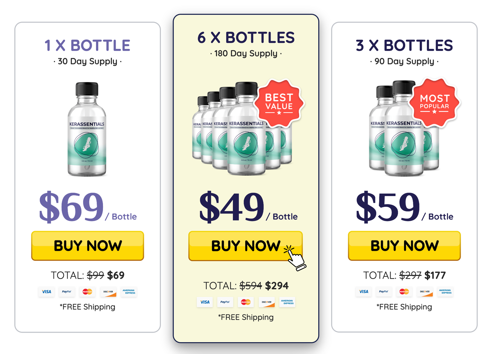 Kerassentials Best Price